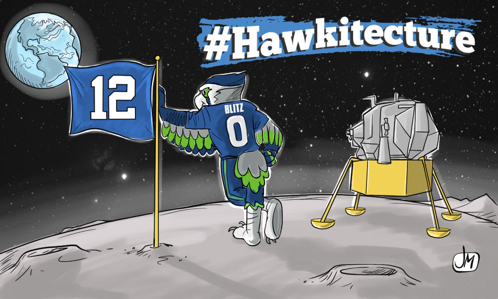 Seahawks cartoons